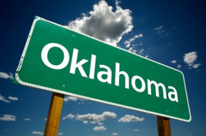 Oklahoma Road Sign