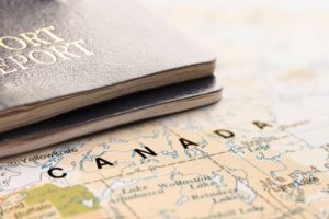 Canadian passport used for ID certification when claiming a tax refund for casino winnings